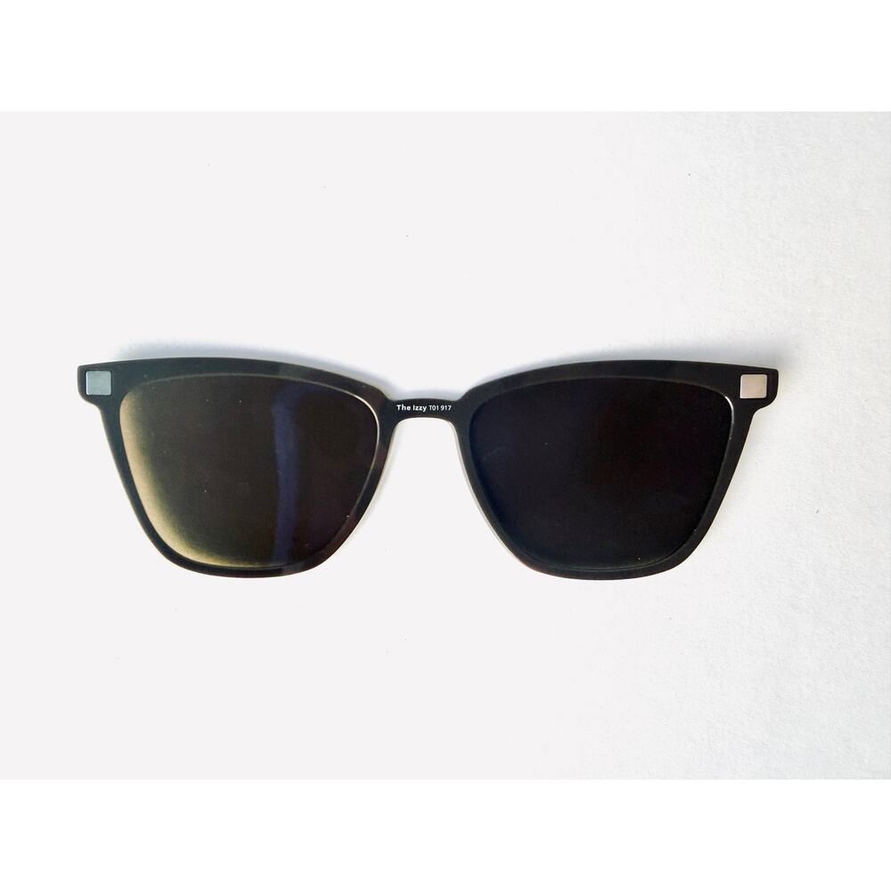 Pair Eyewear The Izzy Polarized Tortoise Sun Top Magnetic Sunglasses Topper Only - Picture 7 of 8